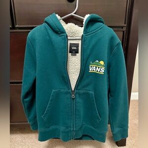 Vans Kids Green Hoodie